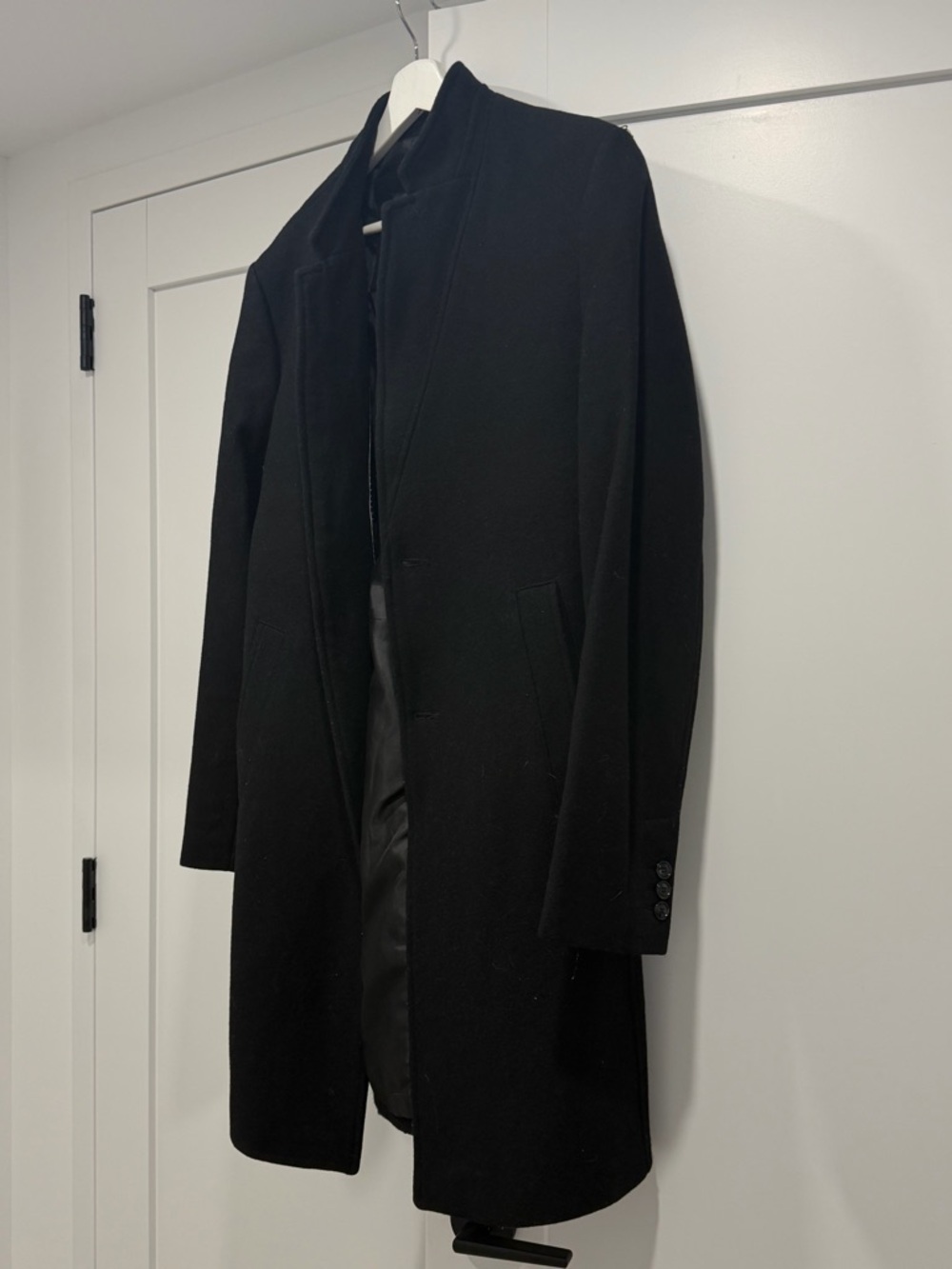 Zara Men’s Black Long Coat